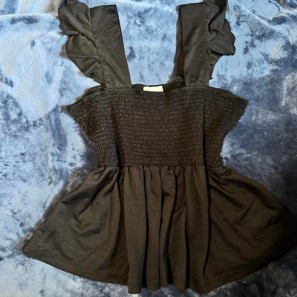 perfect dark coquette top